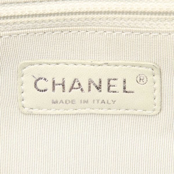 Chain Around Large Lambskin Leather Messenger Bag - Image 7