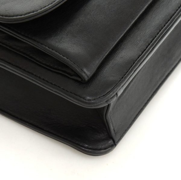 Lambskin Leather Messenger Bag - Image 8