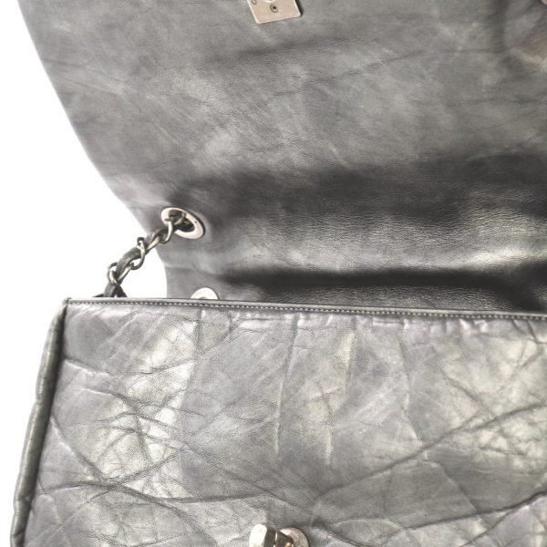 Pondichery Flap Small Aged Calf Leather Bag - Image 10