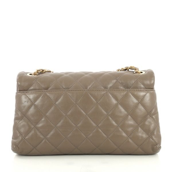 Soft Elegance Flap Medium Calf Leather Bag - Image 4