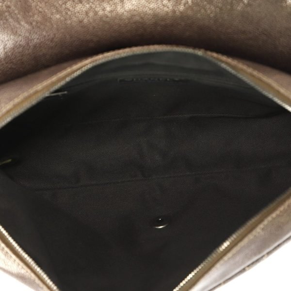 Easy Flap Jumbo Caviar Leather Bag - Image 8