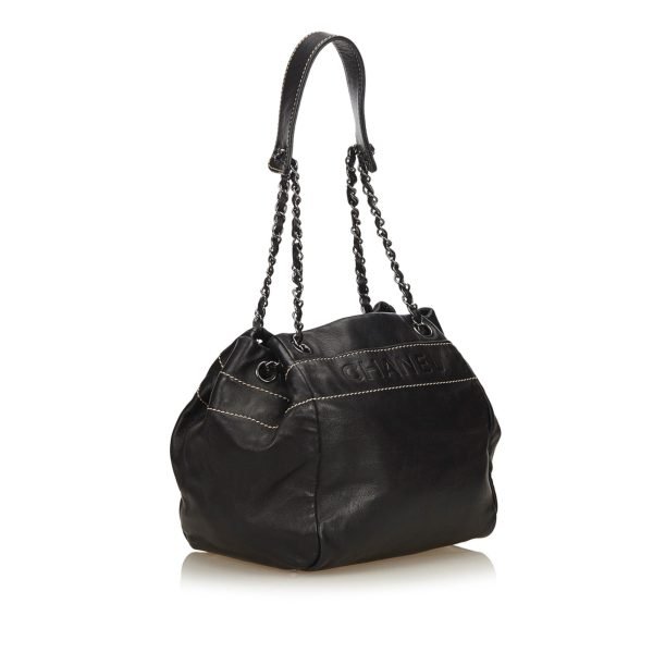 Lambskin Leather Shoulder Bag - Image 3