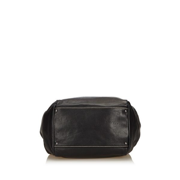 Lambskin Leather Shoulder Bag - Image 5