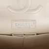 Pre-owned Chanel Medium Classic Double Flap Pearlescent Ivory Caviar Brushed Silver Hardware - Image 8