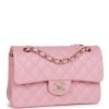 Chanel Small Classic Double Flap Bag Pink Caviar Light Gold Hardware - Image 2