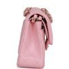 Chanel Small Classic Double Flap Bag Pink Caviar Light Gold Hardware - Image 3