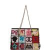 Vintage Chanel Precious Symbols Needle Point Tote Multicolor Wool Gold Hardware - Image 7