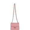 Vintage Chanel Mini Square Flap Light Pink Lambskin Gold Hardware - Image 7