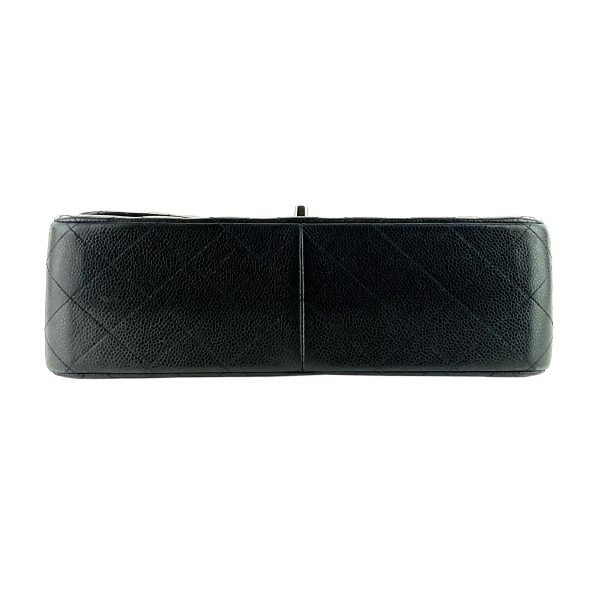 Double Flap Quilted Caviar Leather Bag - Image 5