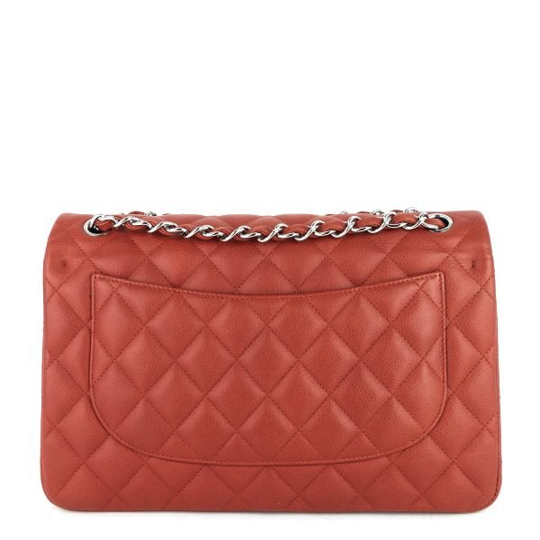 Double Flap Quilted Caviar Leather Bag - Image 2