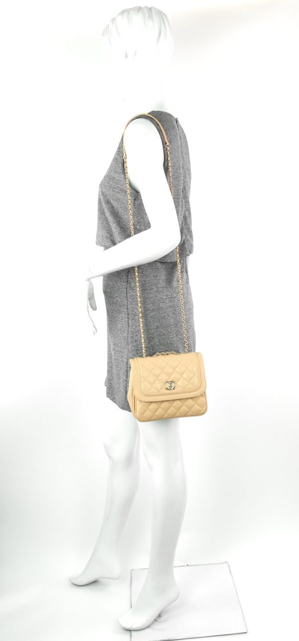 Lovely Day Square Lambskin Flap Bag - Image 13