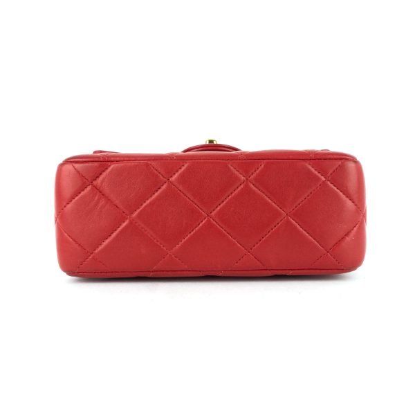 Classic Square Lambskin Leather Flap Bag - Image 5