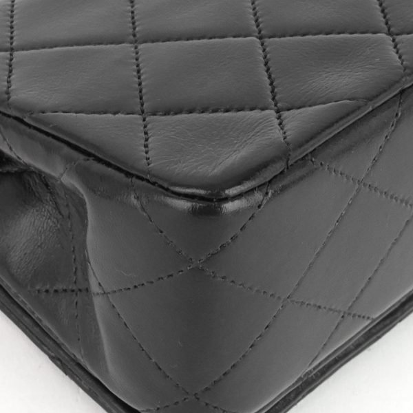 Lambskin Leather Small Single Flap Bag - Image 10