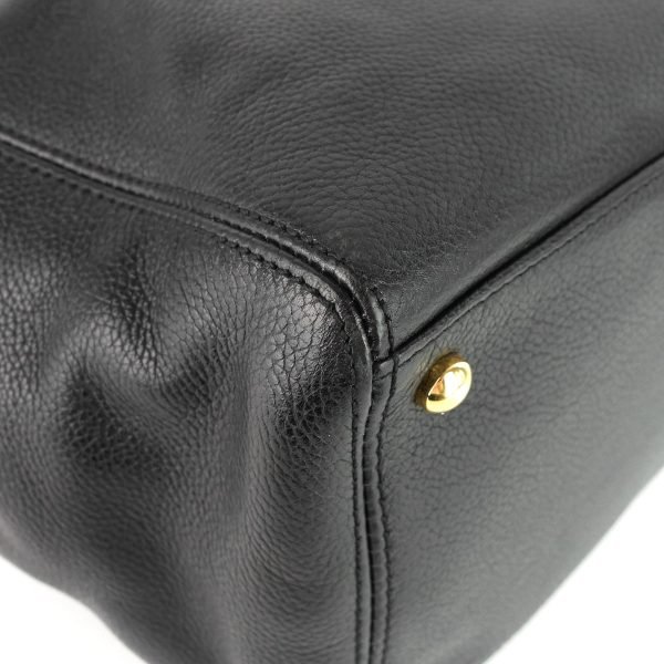 Executive Cerf XL Caviar Leather Tote Bag - Image 10