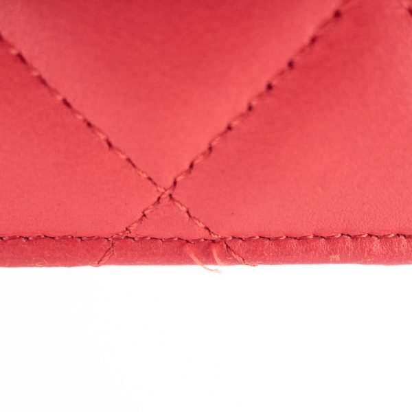 Wallet on Chain WOC Lambskin Leather Bag - Image 14