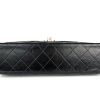 Double Flap Quilted Lambskin Leather Bag - Image 6