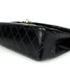 Double Flap Quilted Lambskin Leather Bag - Image 7