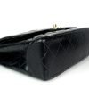 Double Flap Quilted Lambskin Leather Bag - Image 8