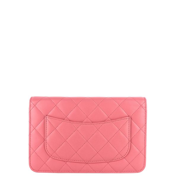 Classic Lambskin Leather Wallet on Chain Bag - Image 3