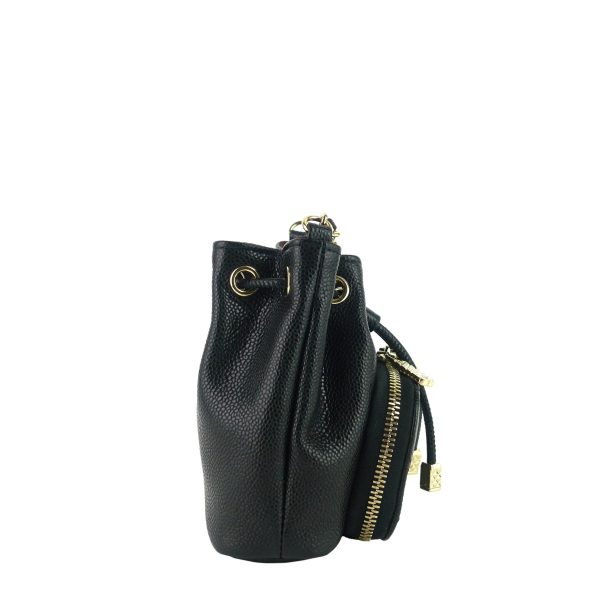 Mini CC Bucket Pocket Caviar Leather Bag - Image 4