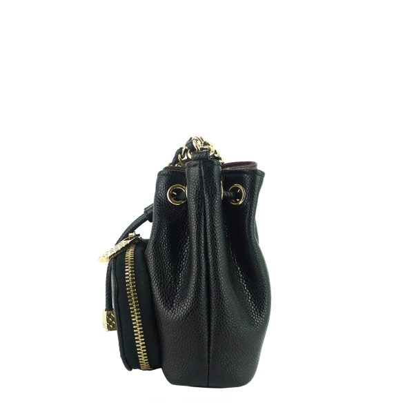 Mini CC Bucket Pocket Caviar Leather Bag - Image 5