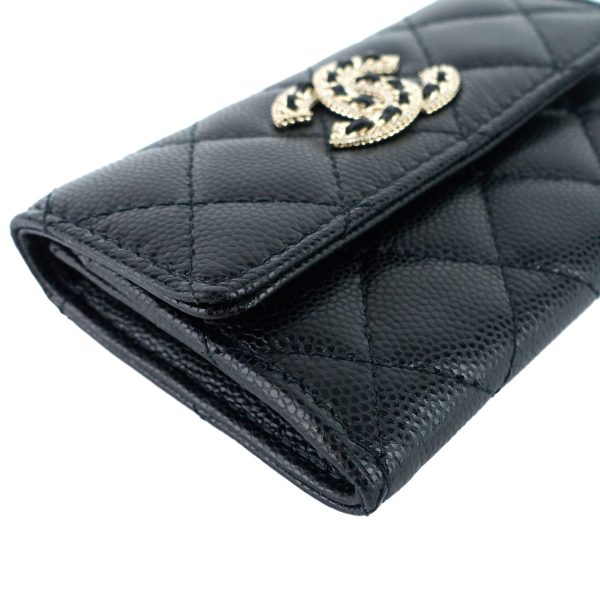 23P XL Caviar Leather Card Holder - Image 3