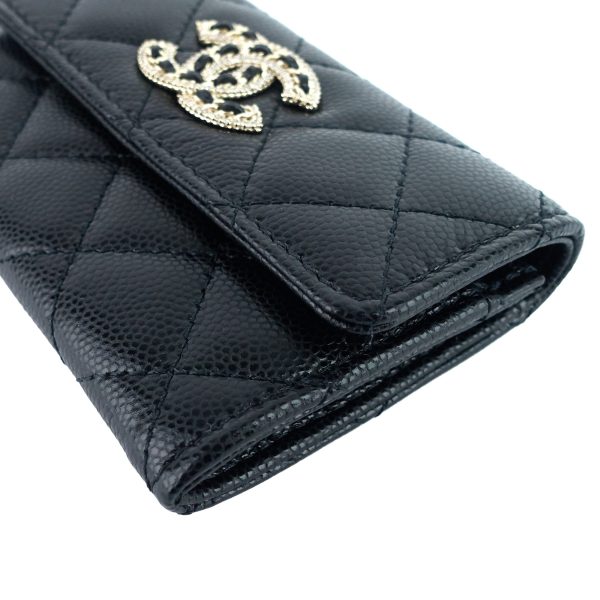 23P XL Caviar Leather Card Holder - Image 4