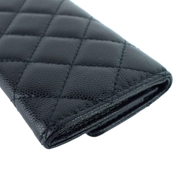 23P XL Caviar Leather Card Holder - Image 5