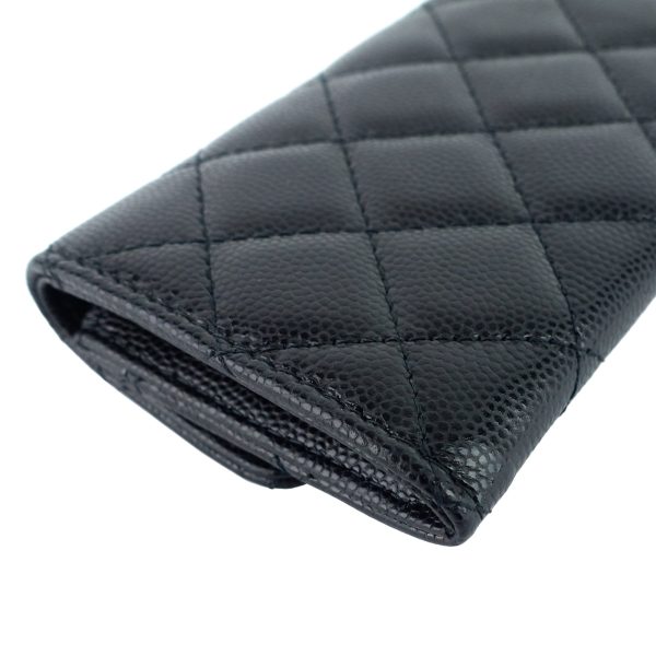 23P XL Caviar Leather Card Holder - Image 6