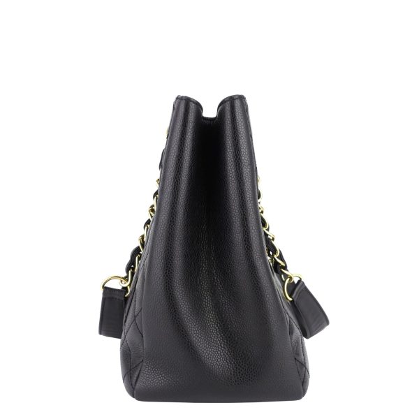Grand Shopping Tote GST Caviar Leather Bag - Image 4