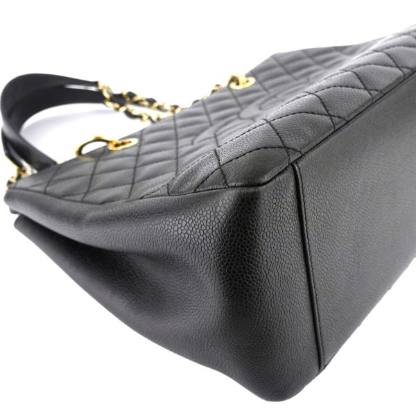 Grand Shopping Tote GST Caviar Leather Bag - Image 6