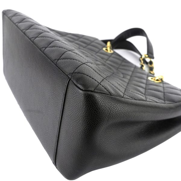 Grand Shopping Tote GST Caviar Leather Bag - Image 7