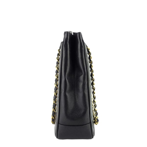 CC Turnlock Caviar Leather Bag - Image 4