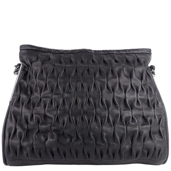 Perforated Ultimate Soft Leather Hobo Bag - Image 2
