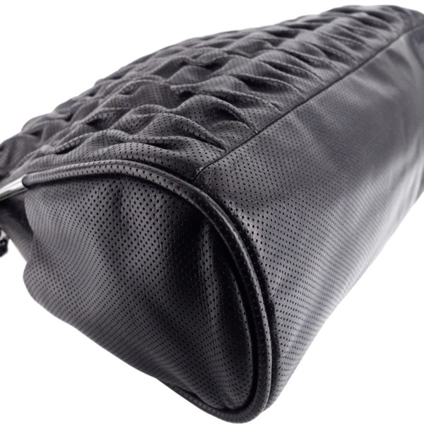 Perforated Ultimate Soft Leather Hobo Bag - Image 7