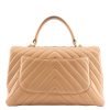 Trendy CC Chevron Medium Top Handle Leather Bag - Image 2