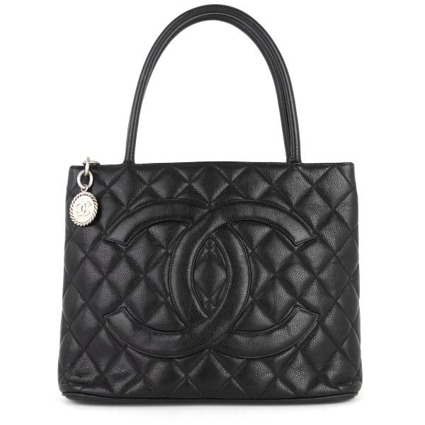 Medallion Caviar Tote Bag