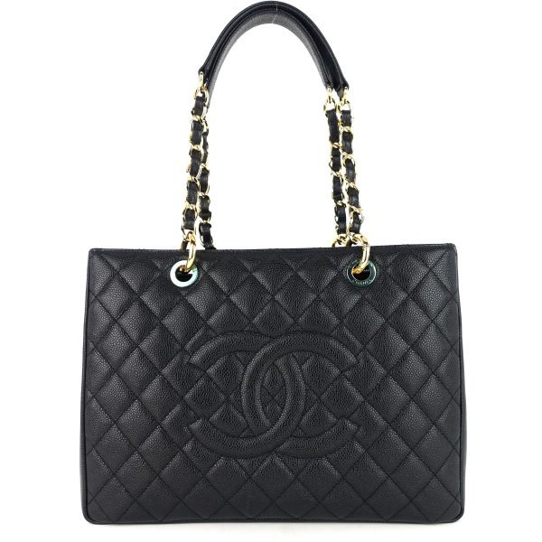 Grand Shopping Tote GST Caviar Bag