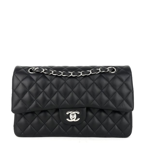 Double Flap Quilted Lambskin Leather Bag