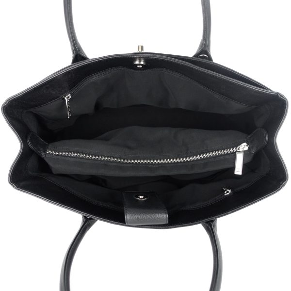 Chanel Cerf Executive Caviar Leather Tote Bag - Image 17