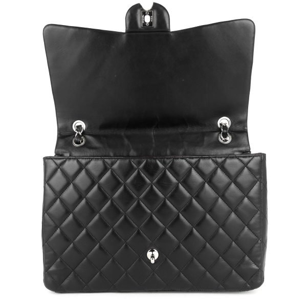 Maxi Single Flap Lambskin Bag - Image 2