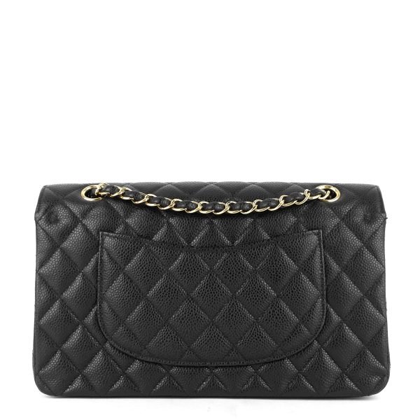 Double Flap Quilted Caviar Leather Bag - Image 2