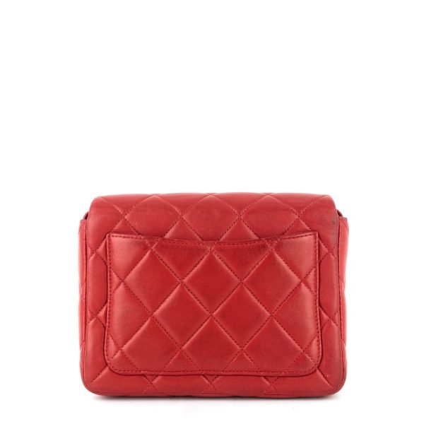 Classic Square Lambskin Leather Flap Bag - Image 2