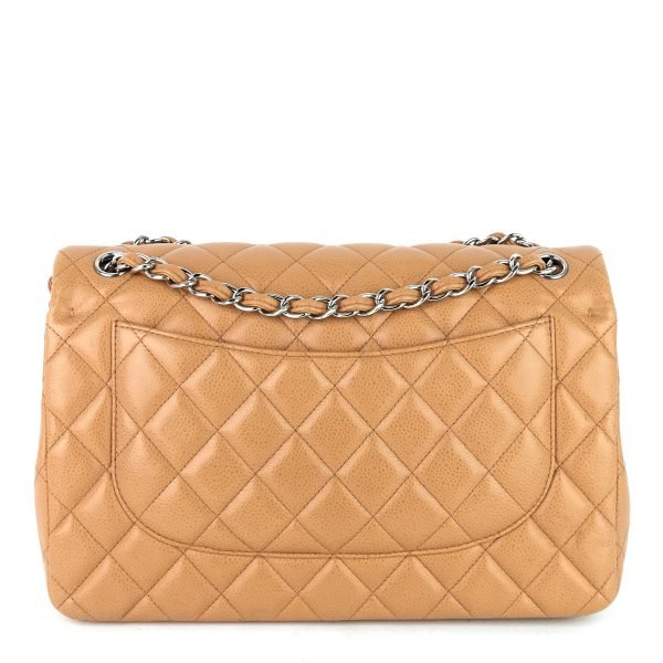 Double Flap Quilted Caviar Leather Bag - Image 2