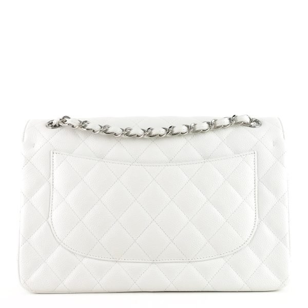 Double Flap Quilted Caviar Leather Bag - Image 2