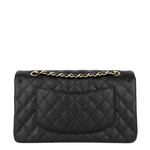 Double Flap Quilted Caviar Leather Bag - Image 2