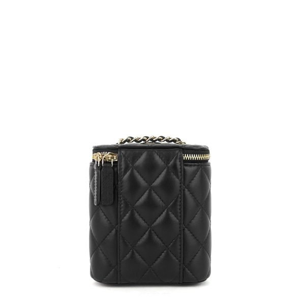 Classic Vanity with Chain Matelassé Lambskin Crossbody Bag - Image 2