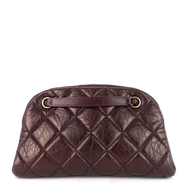 Just Mademoiselle Aged Calfskin Bowling Bag - Image 2