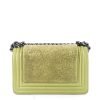 Boy Flap Leather and Rabbit Fur Bag - Image 2