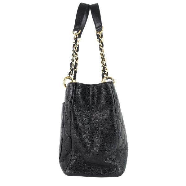 Grand Shopping Tote GST Caviar Leather Bag - Image 3